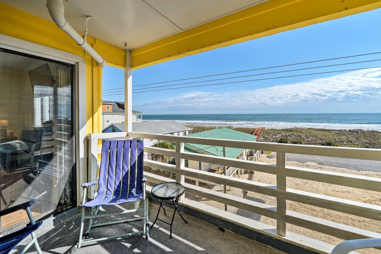Breezy Beach Retreat With 180-Degree Ocean Views! Διαμέρισμα Carolina Beach Εξωτερικό φωτογραφία