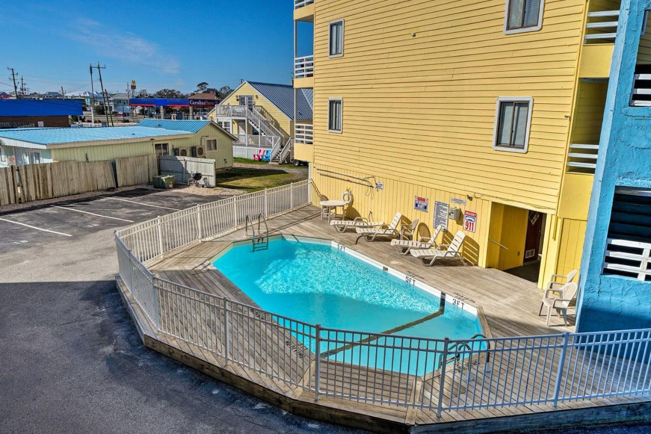 Breezy Beach Retreat With 180-Degree Ocean Views! Διαμέρισμα Carolina Beach Εξωτερικό φωτογραφία